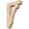 Ekena Millwork Legacy Arts and Crafts Smooth Bracket w/ Offset Brace, Douglas Fir, 7 1/2"W x 28"D x 40"H BKT0806X28X40LEC03SDF - alternate 1